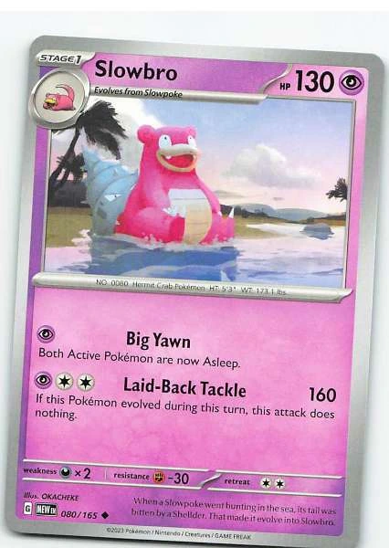 Slowbro 080/165 - Scarlet & Violet—151 #080/165
