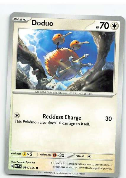 Doduo 084/165 - Scarlet & Violet—151 #084/165