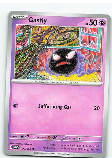 Gastly 092/165 - Scarlet & Violet—151 #092/165