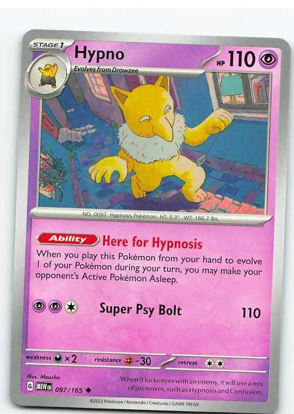 Hypno 097/165 - Scarlet & Violet—151 #097/165