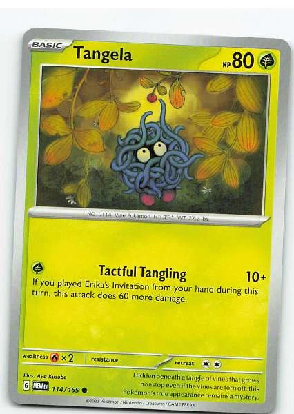 Tangela #114/165 - Scarlet & Violet—151