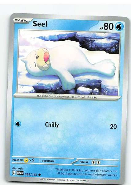 Seel 086/165 - Scarlet & Violet—151 #086/165