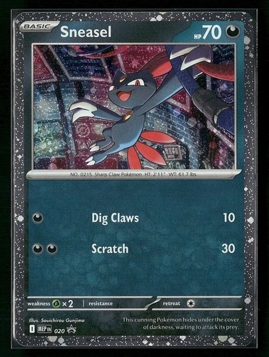 Sneasel promo - Promo #020
