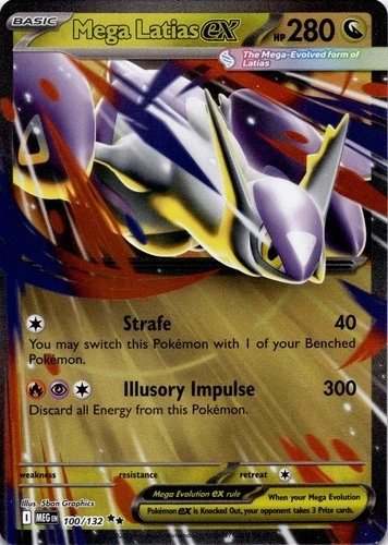 Mega Latias EX Holo - Custom/Proxy Card #100/132