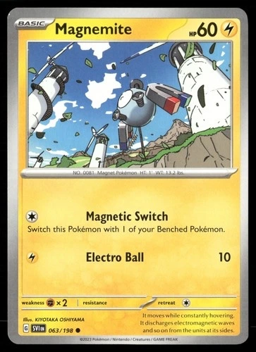 Magnemite - Scarlet & Violet #063/198
