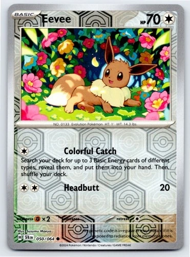 Eevee - Shrouded Fable Reverse Holo#050/064