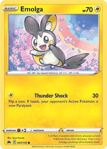 Emolga - Crown Zenith #047/159