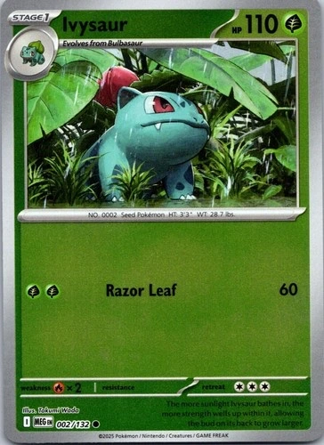 Ivysaur - Mega evolution Reverse Holo #002/132