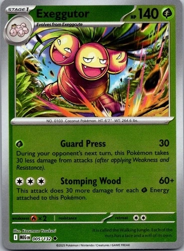 Exeggutor - Mega Evolution Holo#005/132