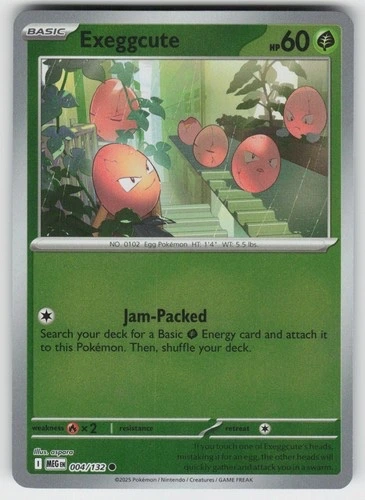 Exeggcute - Mega Evolution Reverse Holo#004/132