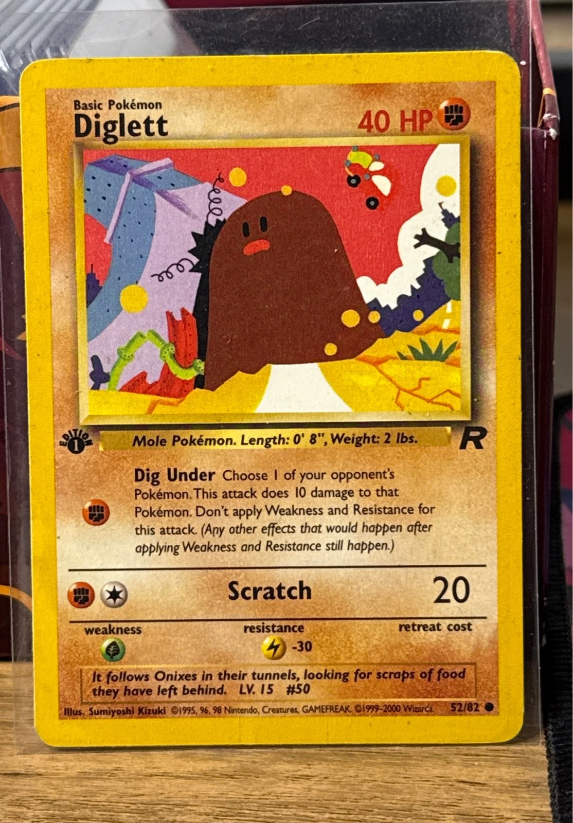 Diglett - Team Rocket #52/82