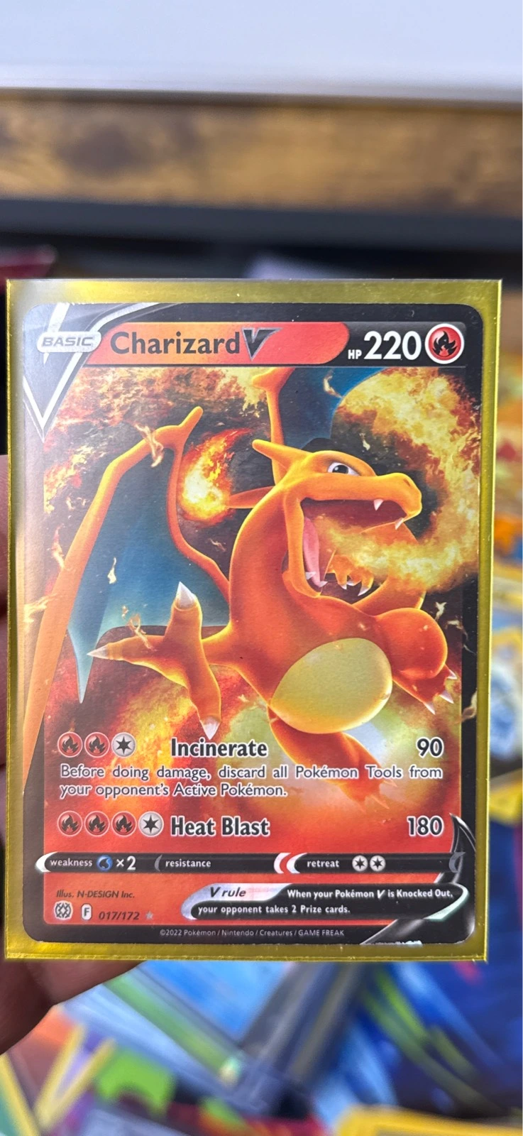 Charizard V - Brilliant Stars #017/172