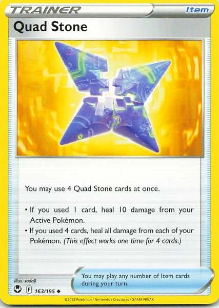 Quad Stone - Silver Tempest #163/195