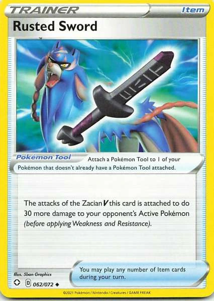 Rusted Sword - Sword & Shield—Evolving Skies #062/072