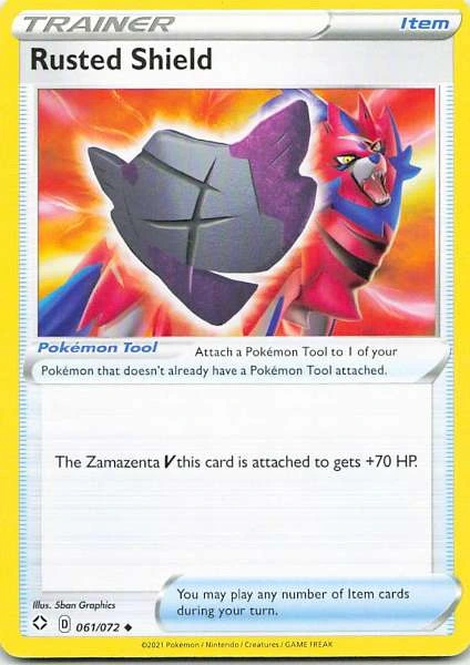 Rusted Shield - Sword & Shield—Evolving Skies #061/072