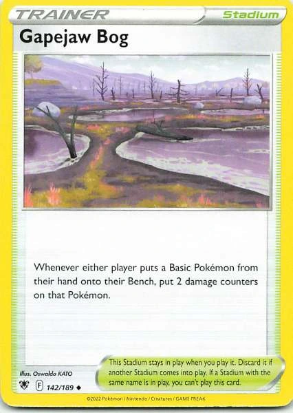 Gapejaw Bog #142/189 - Astral Radiance