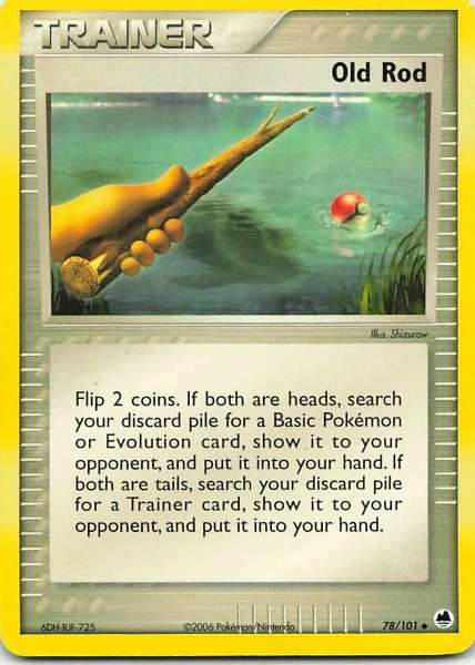 Old Rod - Dragon Frontiers #78/101