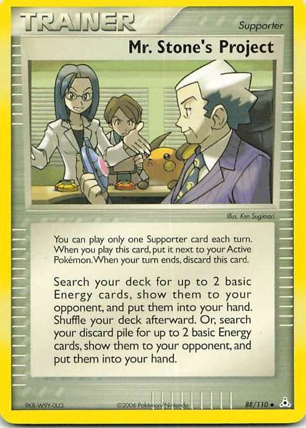 Mr. Stone's Project - EX Holon Phantoms #88/110