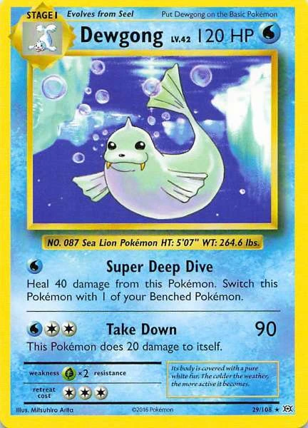 Dewgong - Pokémon Evolutions #29/108