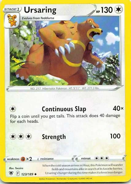 Ursaring - Astral Radiance #123/189