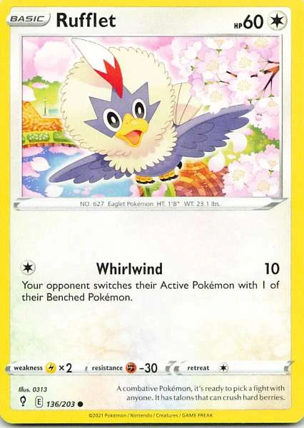 Rufflet - Evolving Skies #136/203