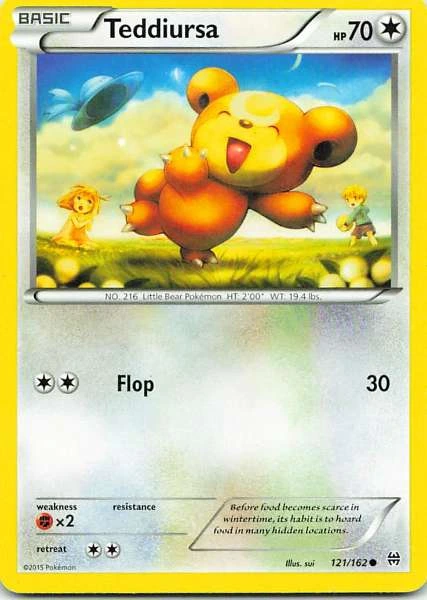 Teddiursa - Roaring Skies #121/162