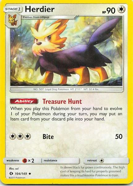 Herdier - Sun & Moon #104/149