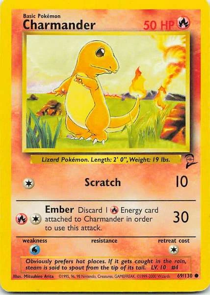 Charmander - Base Set 2 #69/130