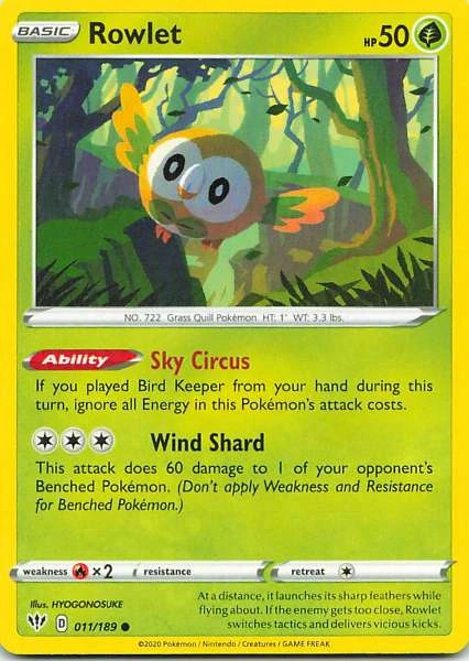 Rowlet - Vivid Voltage #011/189
