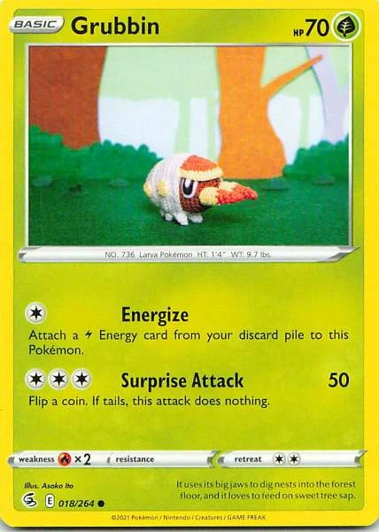 Grubbin - Fusion Strike #018/264