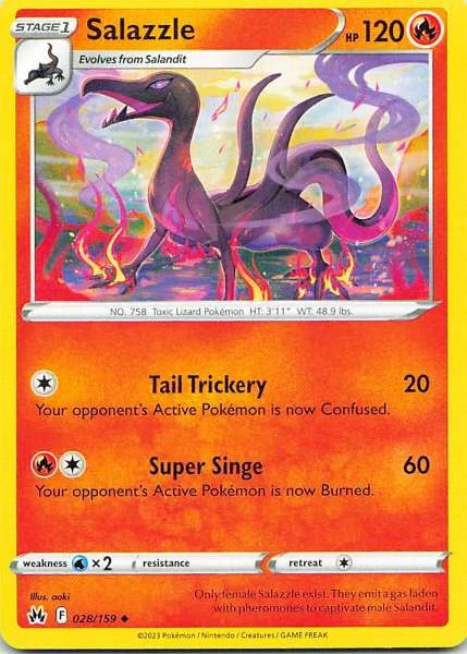 Salazzle - Pokémon 151 #028/159