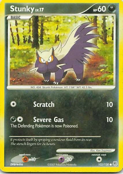 Stunky - Diamond & Pearl #102/130