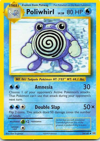 Poliwhirl - Evolutions #24/108