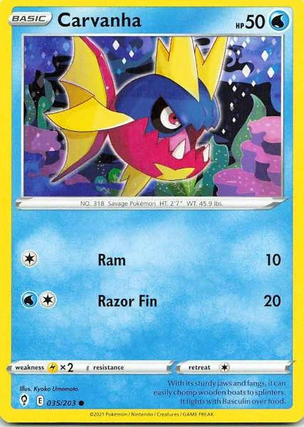 Carvanha - Evolving Skies #035/203