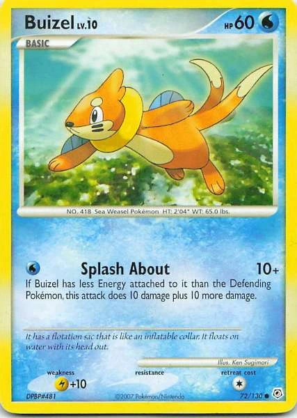 Buizel - Diamond & Pearl #72/130