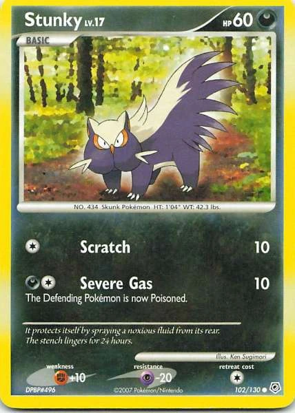 Stunky - Diamond & Pearl #102/130