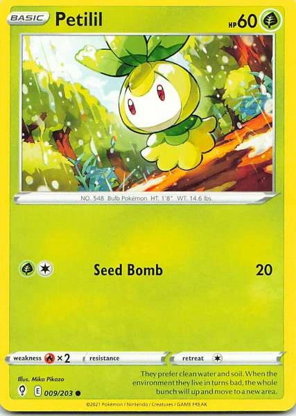 Petilil - Evolving Skies #009/203