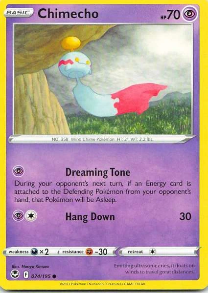 Chimecho - Silver Tempest #074/195