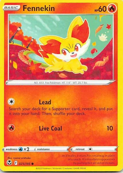 Fennekin - Silver Tempest #025/195