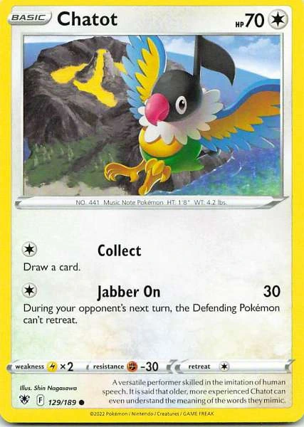 Chatot - Lost Origin #129/189