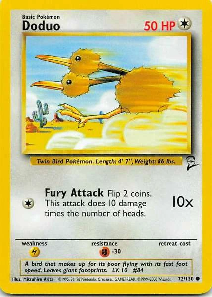 Doduo - Base Set 2 #72/130