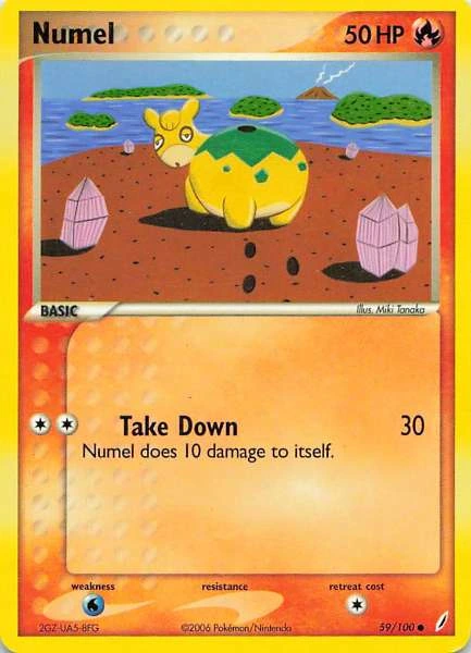 Numel - EX Crystal Guardians #59/100
