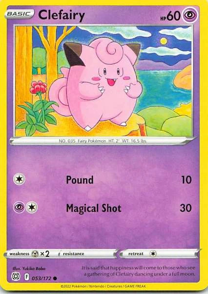 Clefairy - Brilliant Stars #053/172