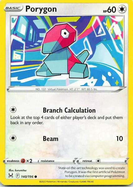 Porygon - Astral Radiance #140/196
