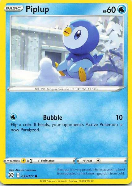 Piplup - Brilliant Stars #035/172