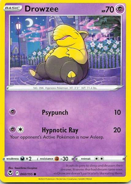 Drowzee - Silver Tempest #060/195