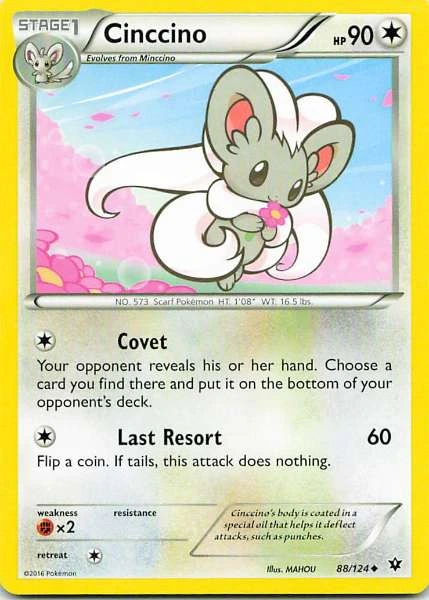 Cinccino - Fates Collide #88/124