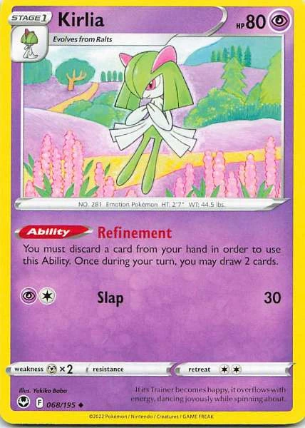 Kirlia - Silver Tempest #068/195