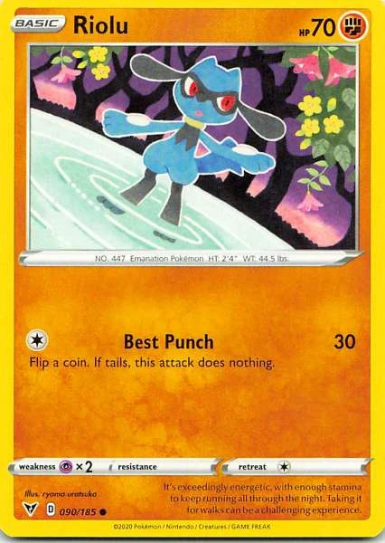 Riolu - Vivid Voltage #090/185