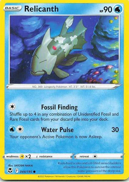 Relicanth - Silver Tempest #044/195